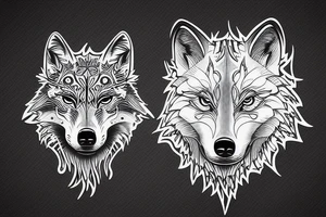 wolf, soul of the wolf tattoo idea