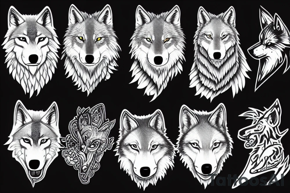 wolf, soul of the wolf tattoo idea