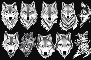 wolf, soul of the wolf tattoo idea