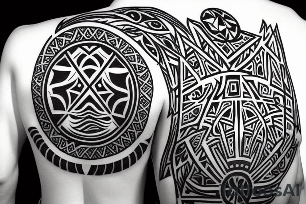 Slavic stile tattoo idea
