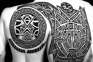 Slavic stile tattoo idea