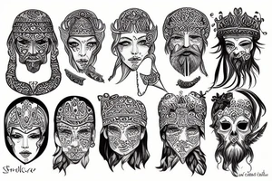 Slavic god tattoo idea