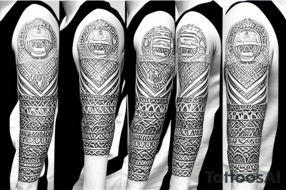 Slavic god tattoo idea
