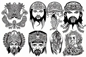 Slavic god tattoo idea