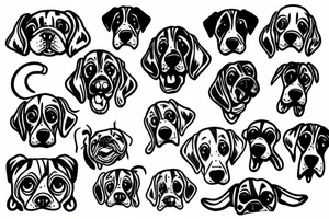 mad puppy tattoo idea