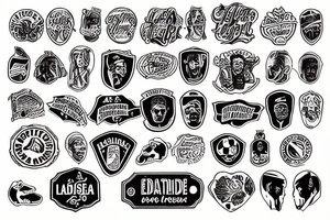 Futebol
Amizade
Lealdade
Honra
Cerveja
Lasanha
Respeito
Briga
Força
Eternidade tattoo idea