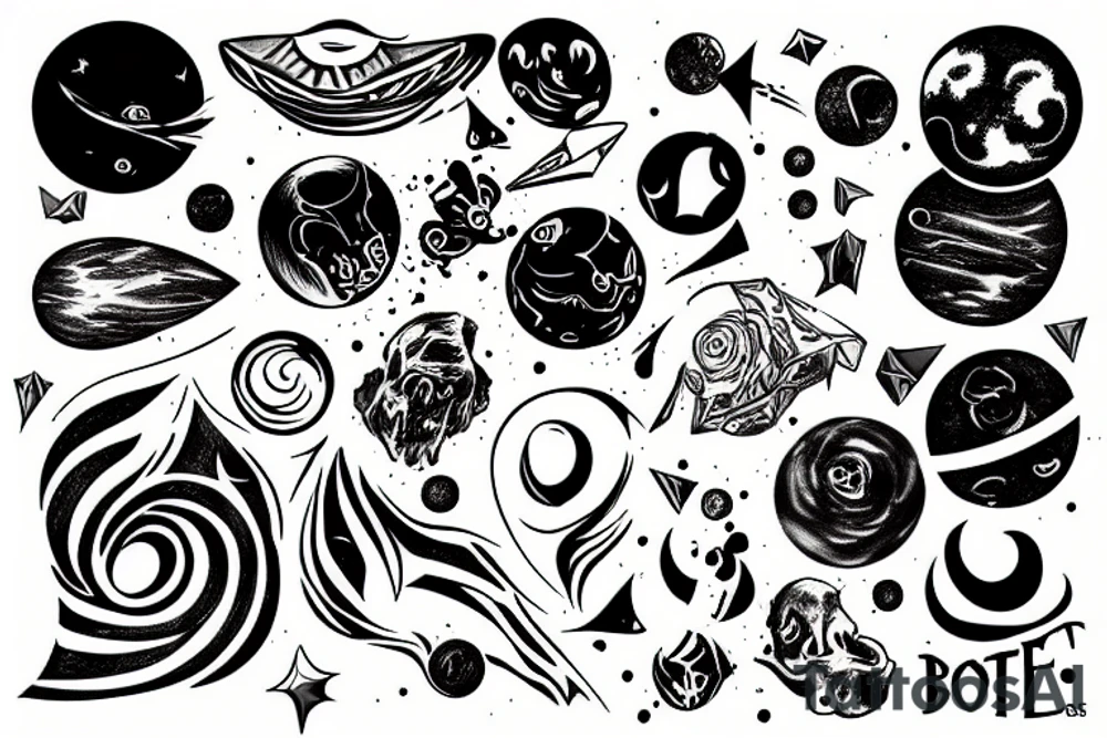 Boötes void tattoo idea