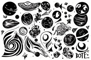 Boötes void tattoo idea
