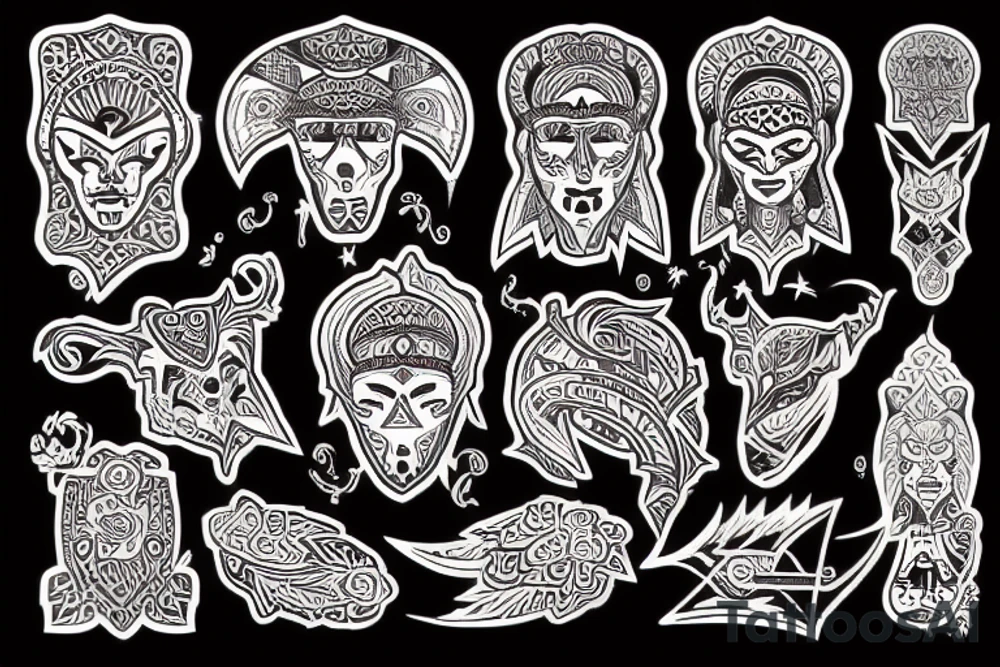 Кельтский воин tattoo idea