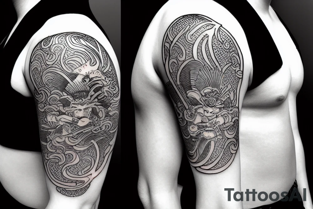 Samurai tattoo idea