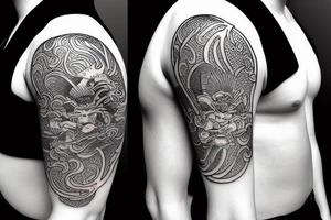 Samurai tattoo idea