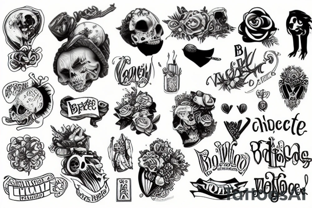 big pile of shit tattoo idea