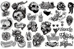big pile of shit tattoo idea