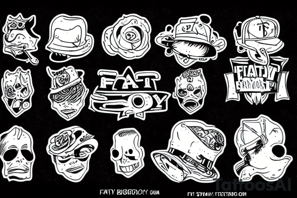 fat boy tattoo idea