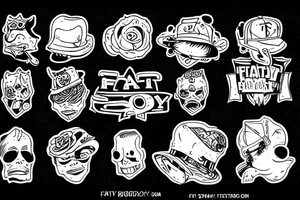 fat boy tattoo idea