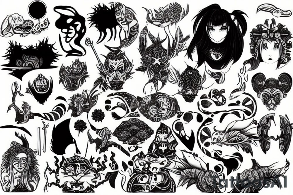 Savage wilf tattoo idea