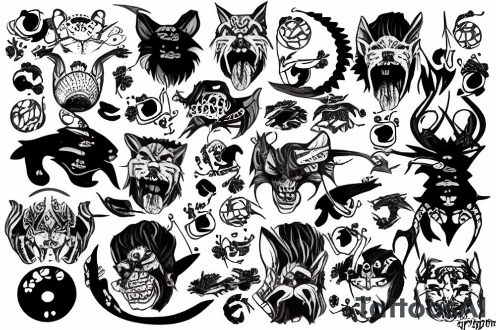 Savage wilf tattoo idea