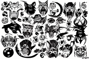 Savage wilf tattoo idea