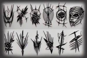 Barbed wire tattoo idea