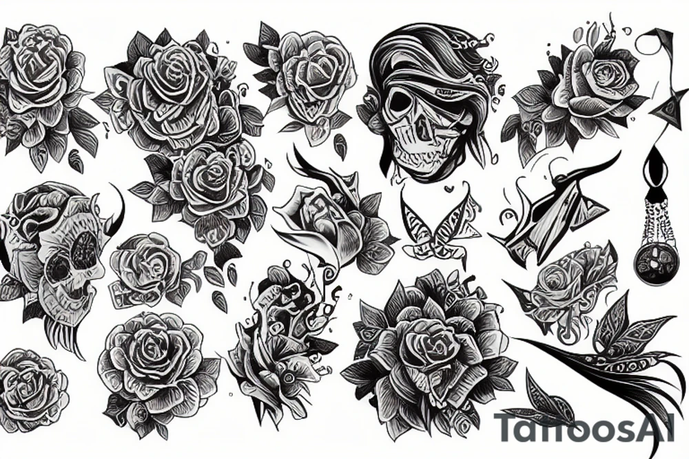 дракон tattoo idea