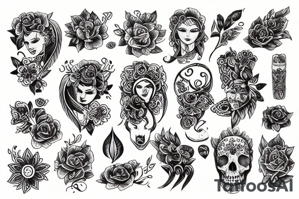 дракон tattoo idea