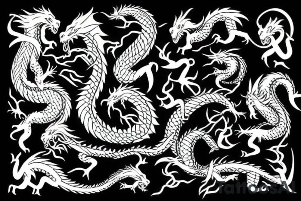 dragon tattoo idea