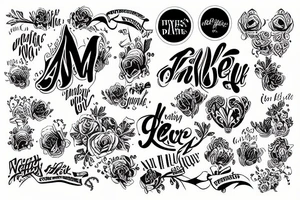 perspective tattoo idea
