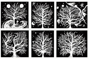 space tree children tattoo idea