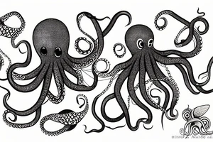 Minoan Octopus tattoo idea