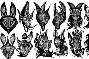 Anubis tattoo idea