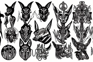 Anubis tattoo idea