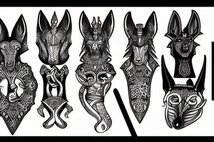 Anubis tattoo idea