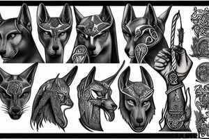 Anubis tattoo idea
