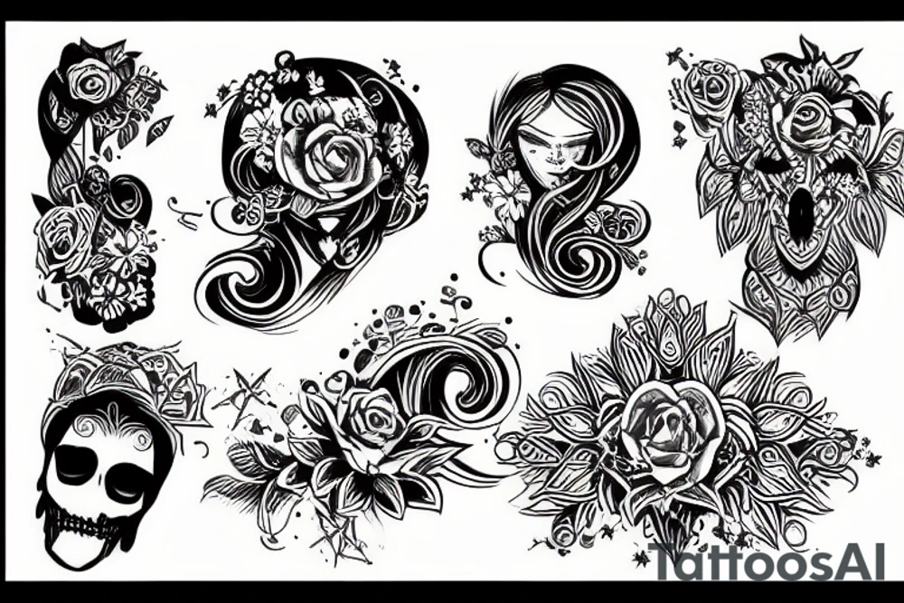 Сова в лесу tattoo idea