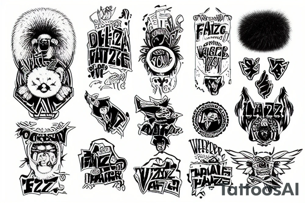 fuzz war pedal tattoo idea