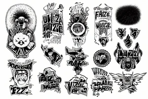 fuzz war pedal tattoo idea