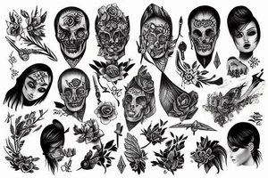 Azlk tattoo idea