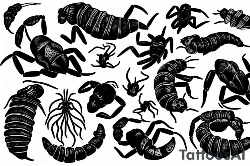 scorpion tattoo idea