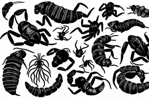 scorpion tattoo idea