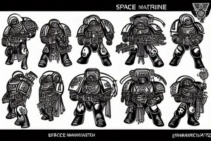 space marine tattoo idea