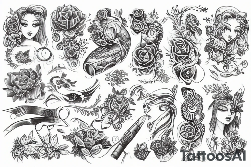 лягушка фея tattoo idea