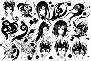 anime tattoo idea