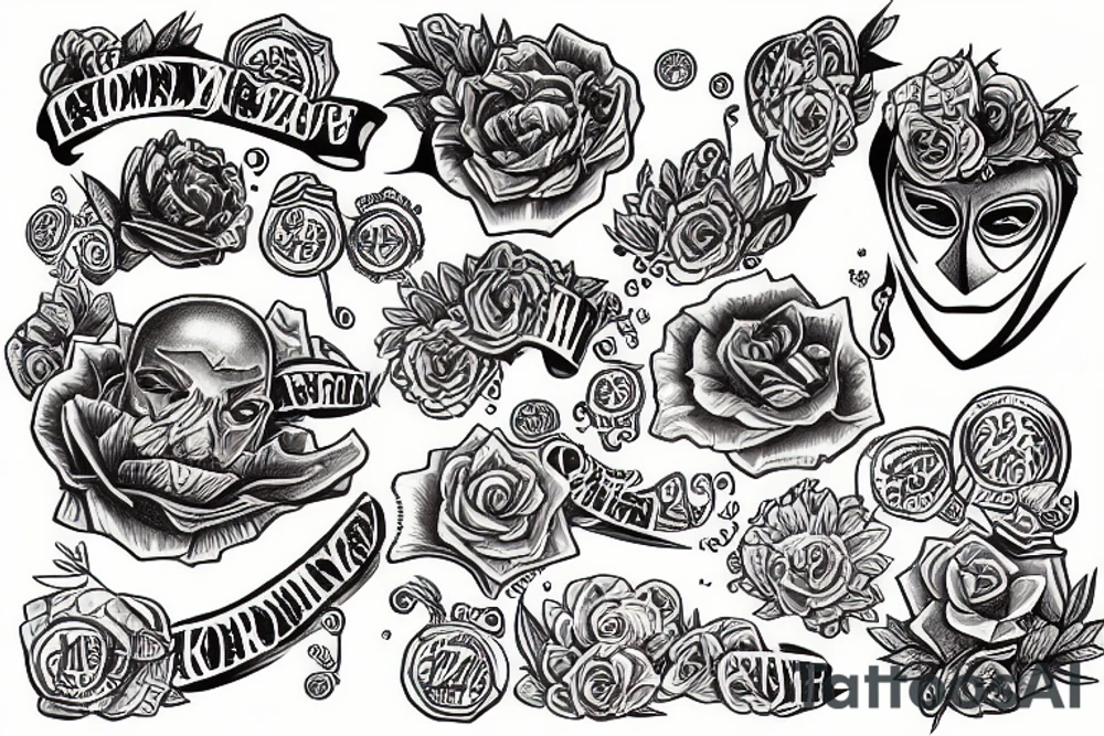money tattoo idea