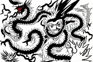 Naruto dragon spirit dota2 tattoo idea