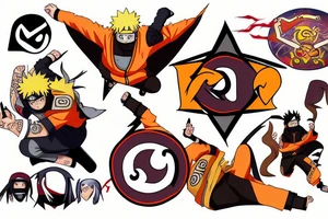 Naruto  dota tattoo idea