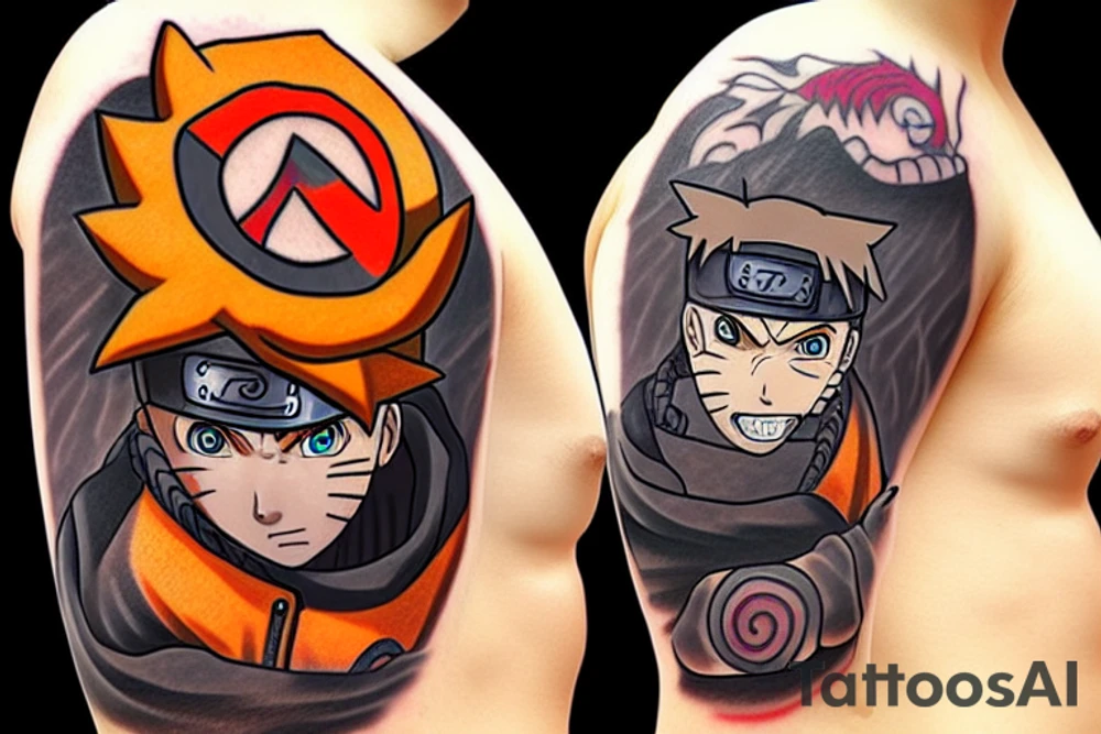 Naruto  dota tattoo idea