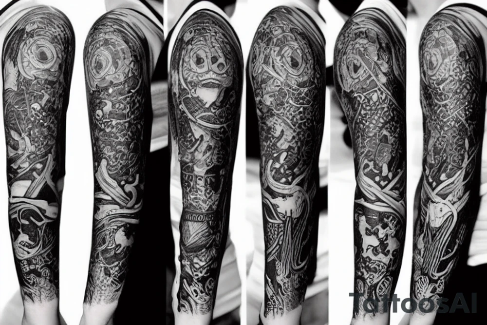 Дракон tattoo idea