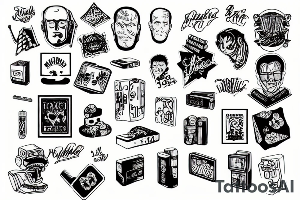 logic block tattoo idea