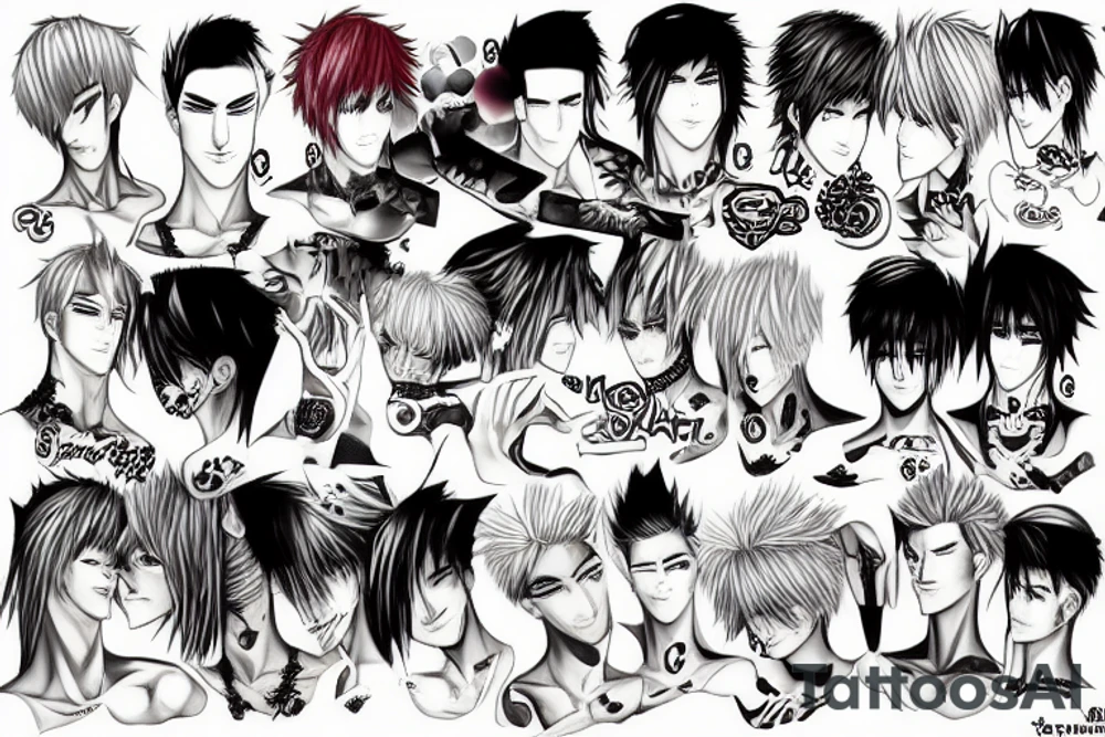 Manga yaoi tattoo idea