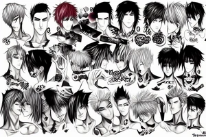 Manga yaoi tattoo idea
